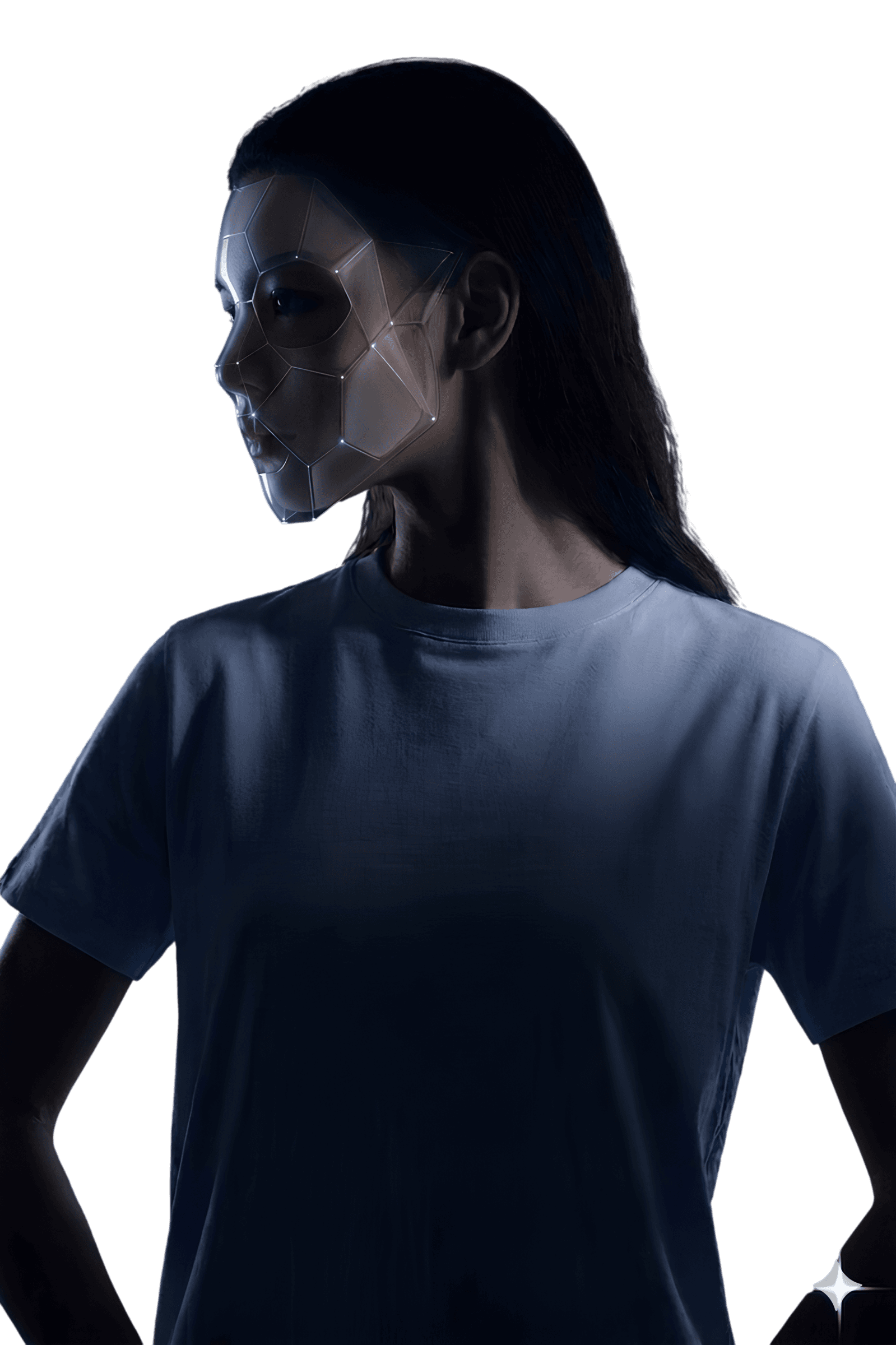 AI-protected portrait